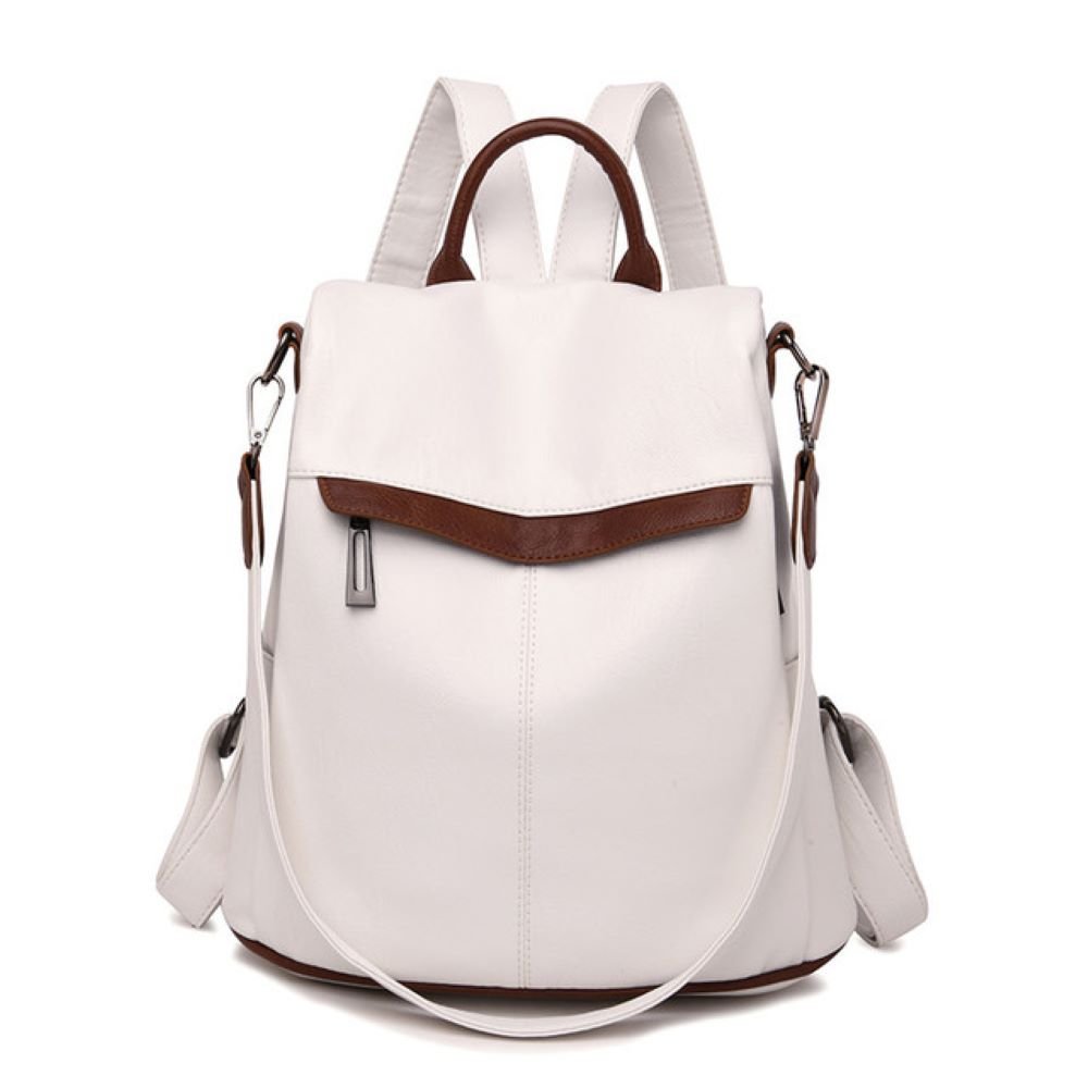 Anti-theft Women Multifunction Leather Backpack - Snozila