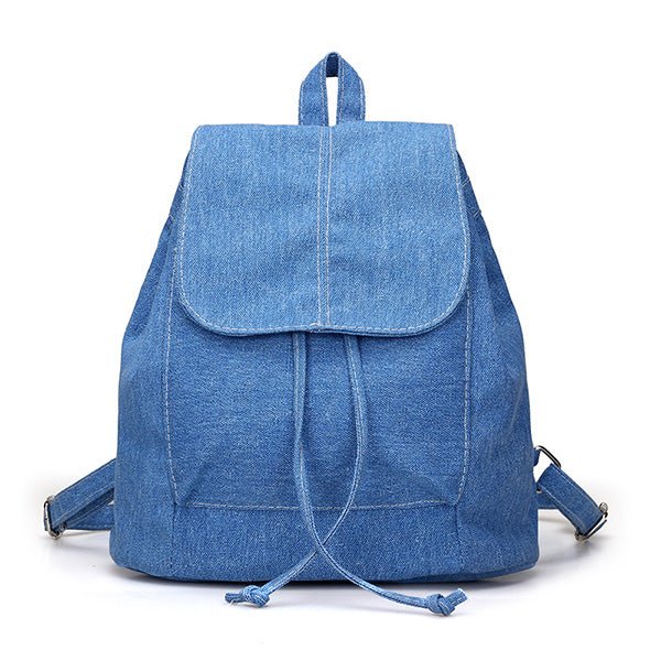 Denim Backpack Small Women's Rucksack - Snozila