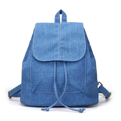 Denim Backpack Small Women's Rucksack - Snozila