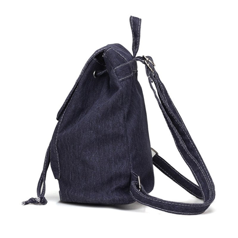 Denim Backpack Small Women's Rucksack - Snozila