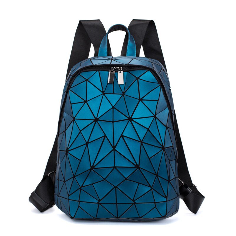 Geometric Women Backpack Luminous Bag - Snozila