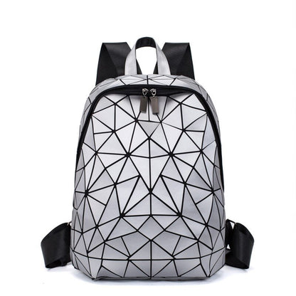 Geometric Women Backpack Luminous Bag - Snozila