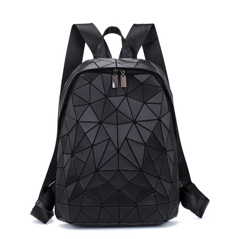 Geometric Women Backpack Luminous Bag - Snozila