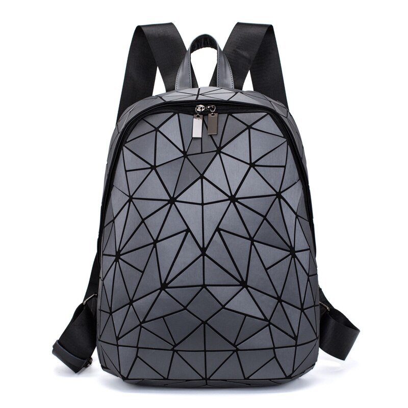 Geometric Women Backpack Luminous Bag - Snozila