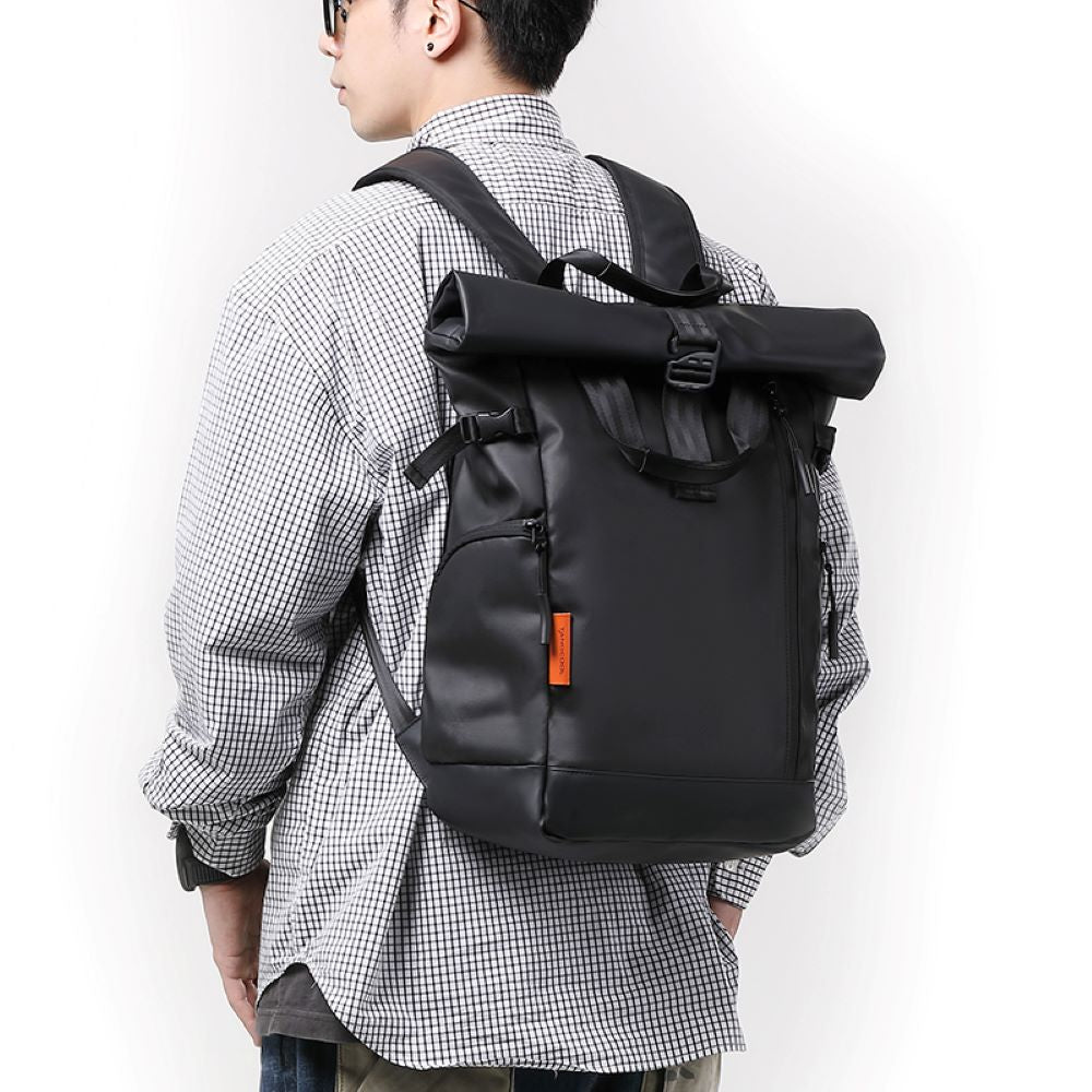 Men Waterproof Travel Bag - Business Computer Backpack - Snozila