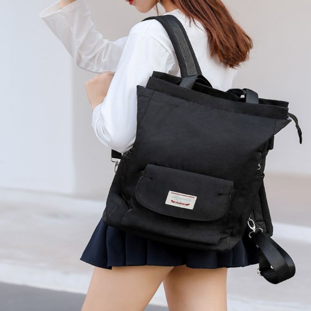 Women Waterproof Shoulder Bag and Backpack